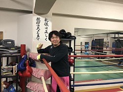 柴田匡俊トレーナー             元B級プロボクサー