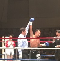 2017年東日本新人王戦決勝 濱田力選手  （7勝6KO無敗）を1RTKOに下した